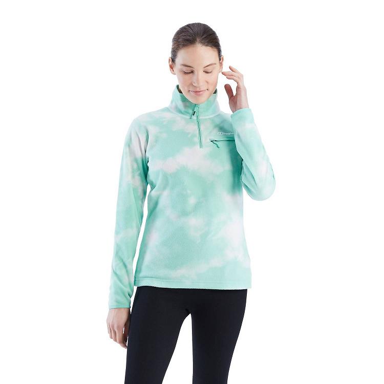 Dámska Fleece Berghaus Navala Zelene Biele Slovensko 9163IPKEB